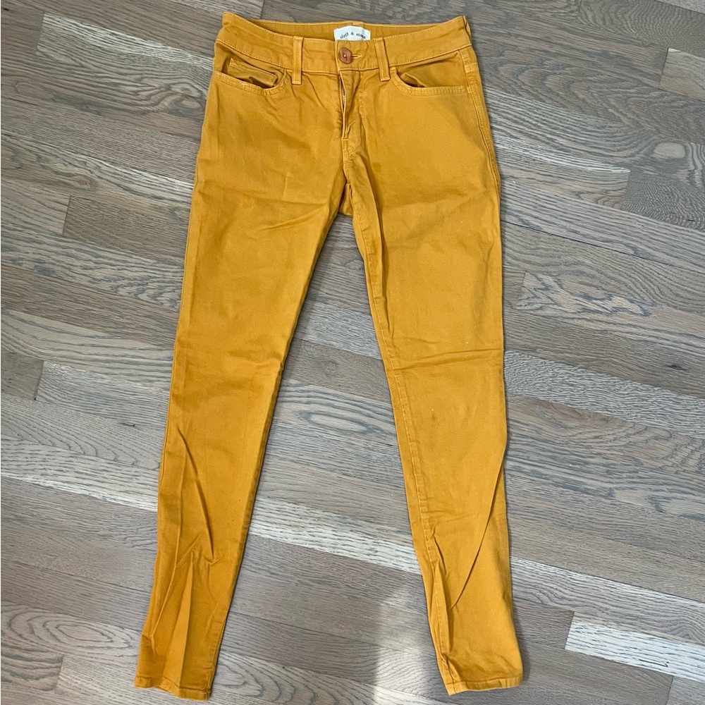 Cloth & Stone Mustard Pants. Size 27.